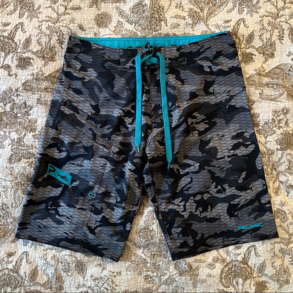 Pelagic 4 Way Stretch Hybrid Shorts